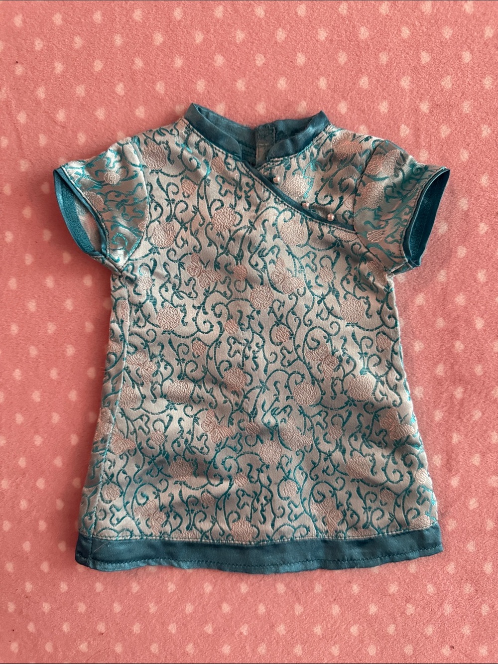 American Girl Butterfly Brocade Dress